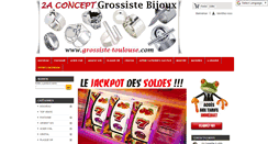 Desktop Screenshot of grossiste-toulouse.com